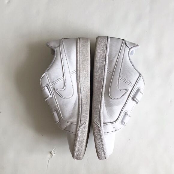 Nike white Court Royale PS sneakers VGUC size 3 youth - Picture 5 of 8